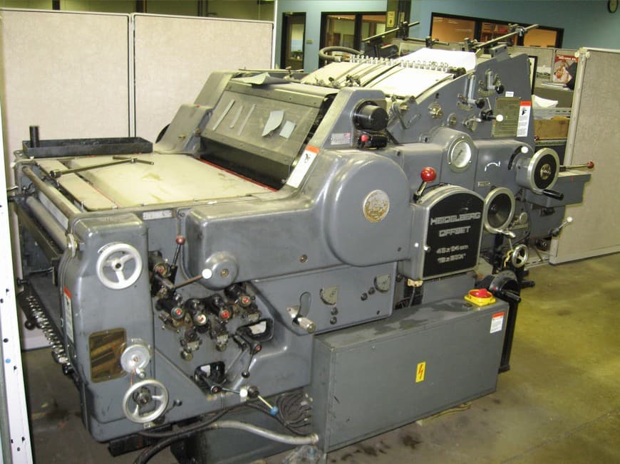 Heidelberg Kord 64 Offset Paper Printing Machinery